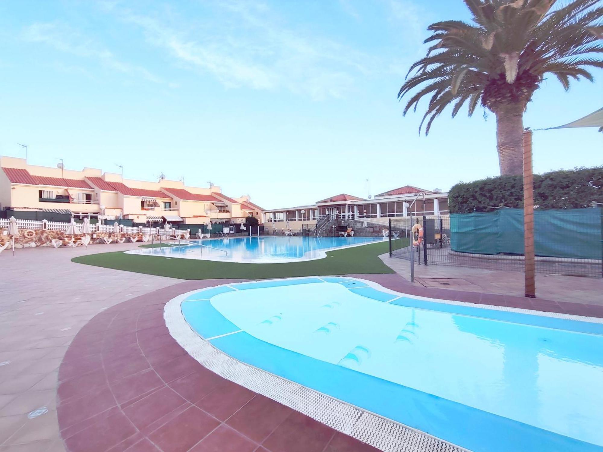 Pool Apartment Maspalomas By Wave Properties San Bartolomé Exterior foto